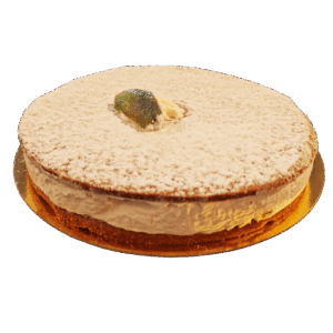 Delfo-Ricotta und Birne Kuchen