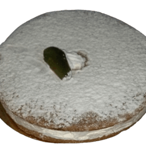 Delfo-Ricotta und Birne Kuchen