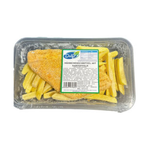 Hänchenschnitzel mit Kartoffeln 300g