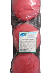Delfo - Burgerbrötchen rot