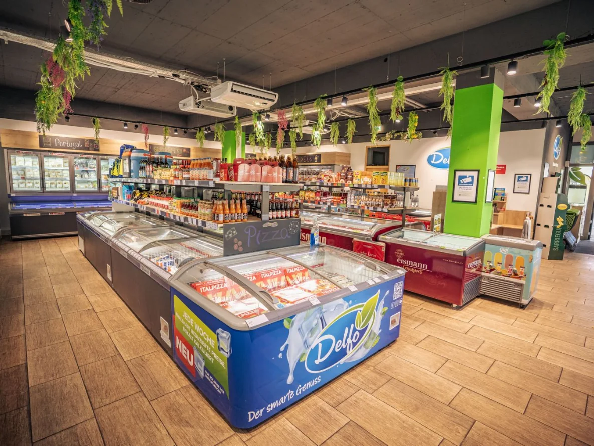 Delfo Markt – Innenansicht
