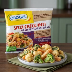 Großes paniertes Frittiergut, tiefgefroren, 450 g/Fritto Pastellato Surgelati