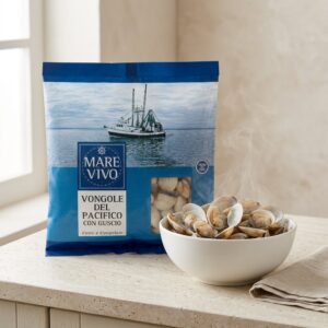 Mare Vivo Pacific Venusmuscheln mit gekochter und gefrorener Schale 500 g