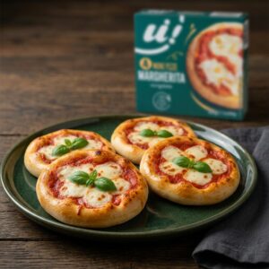 Minipizzen Margherita, 4 Stk., U!