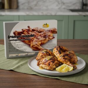 Gebratenes Hähnchen - Zitrone 740g