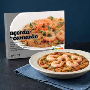 Brotsuppe mit Garnelen 350g