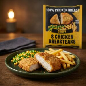Iceland 8 Crispy Chicken Breasteaks 680g
