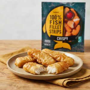 Iceland Crispy Battered Fish Fillet Strips 400g
