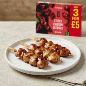 Iceland Sticky Chicken Skewers-Hähnchenspieße 144g