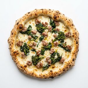 Delfo Napolitanische Pizza Friarielli e Salsiccia, 430 g