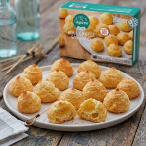 30 Mini-Gougères mit Käse 225g