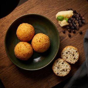 Arancini Reisbällchen mit Käse & Pfeffer