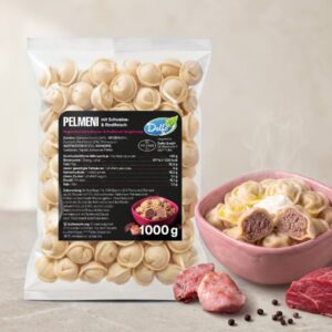 Pelmeni „Pelmjaschi" mit Schweine- & Rindfleisch 1000g - Delfo