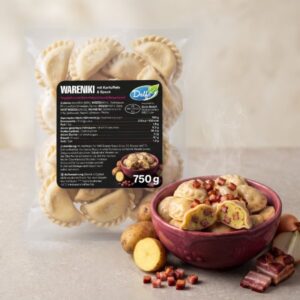 Wareniki mit Kartoffeln und Speck 750g - Delfo